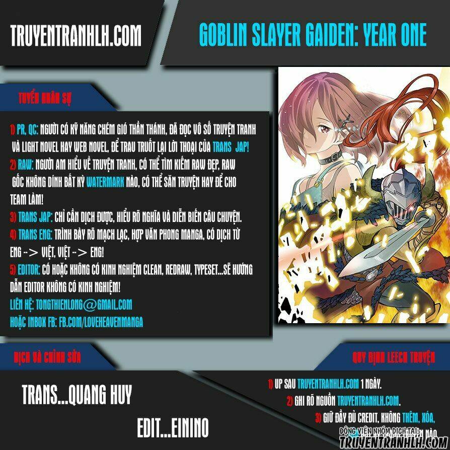 goblin slayer gaiden: year one chapter 2 - Next chapter 3