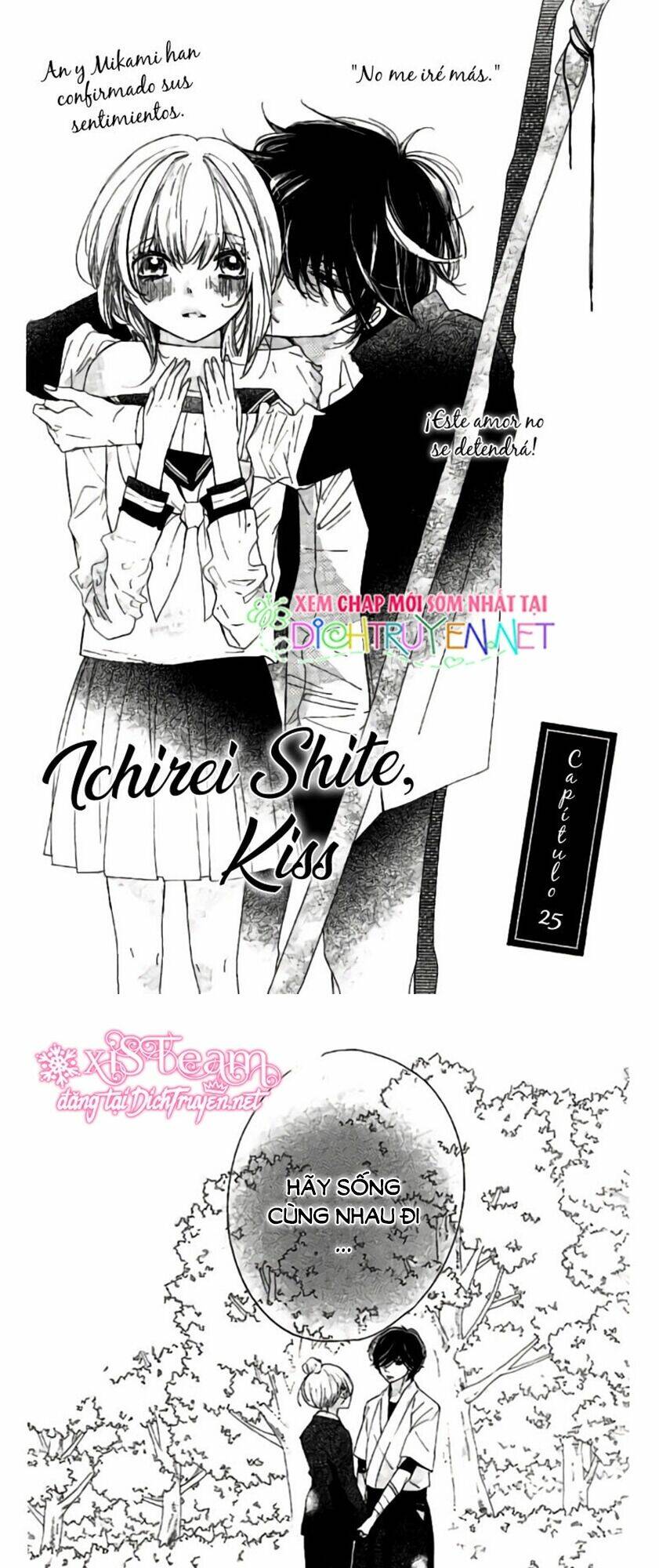 Ichirei Shite, Kiss Chapter 25 - Trang 2